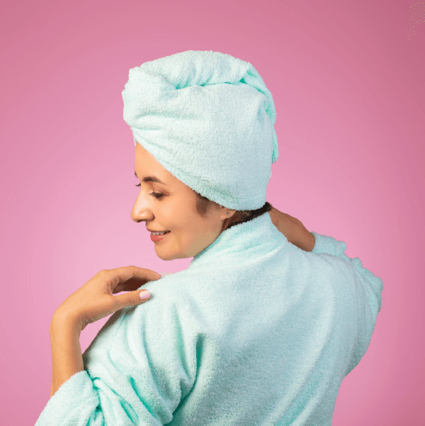 Microfiber Hair Turban Towel image 2